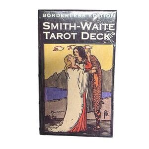 Smith Waite Tarot Deck Borderless Edition Rider Waite Deck‎ Oracle Cards